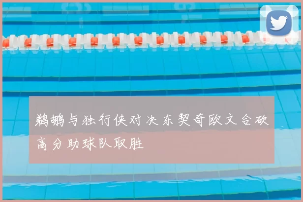 鹈鹕与独行侠对决东契奇欧文合砍高分助球队取胜