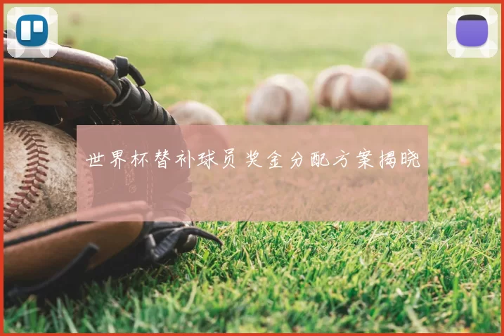 世界杯替补球员奖金分配方案揭晓