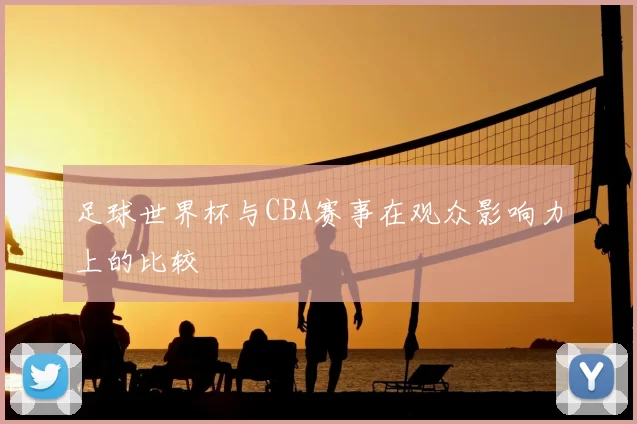 足球世界杯与CBA赛事在观众影响力上的比较