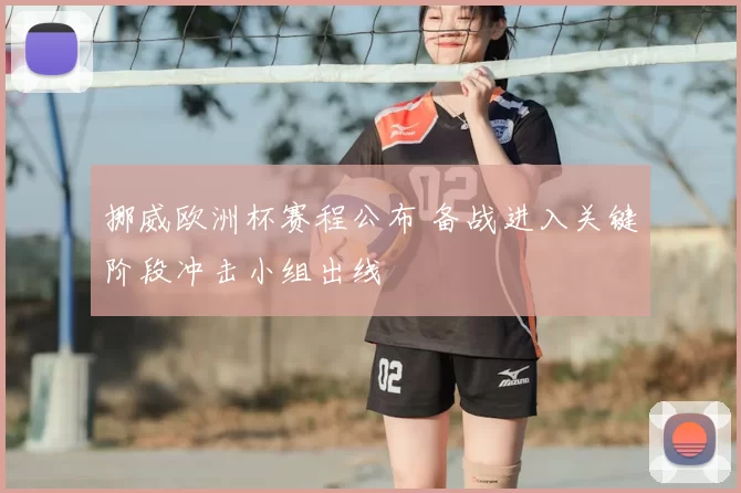 挪威欧洲杯赛程公布 备战进入关键阶段冲击小组出线